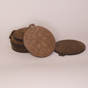 Bola Navidad 10cm. Pack 6